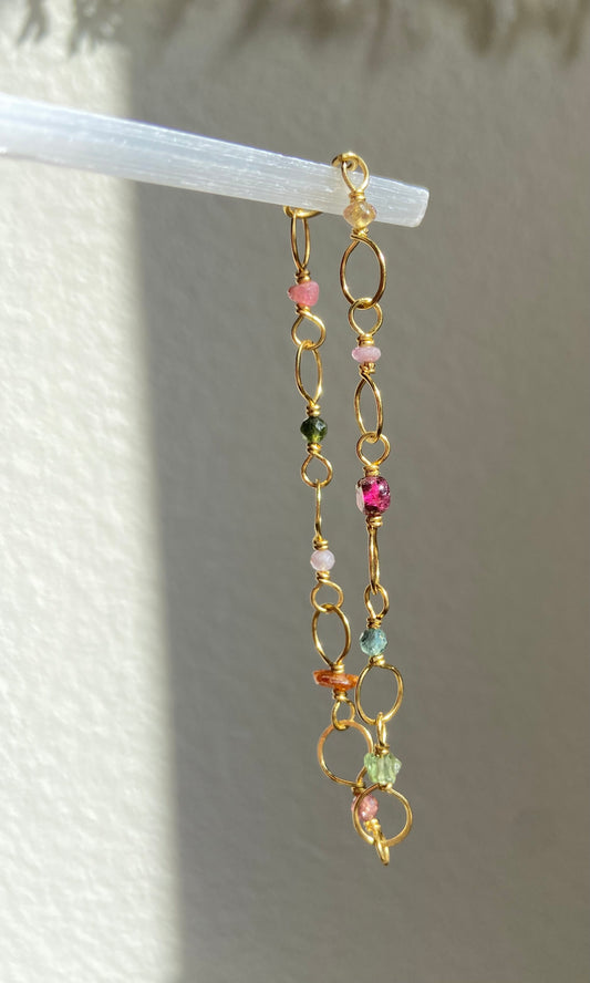 Watermelon Tourmaline Bracelet