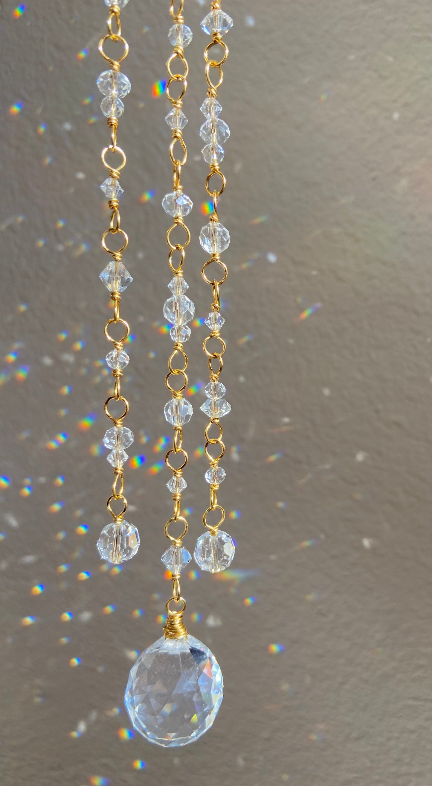 Crystal Moon Sun Catcher