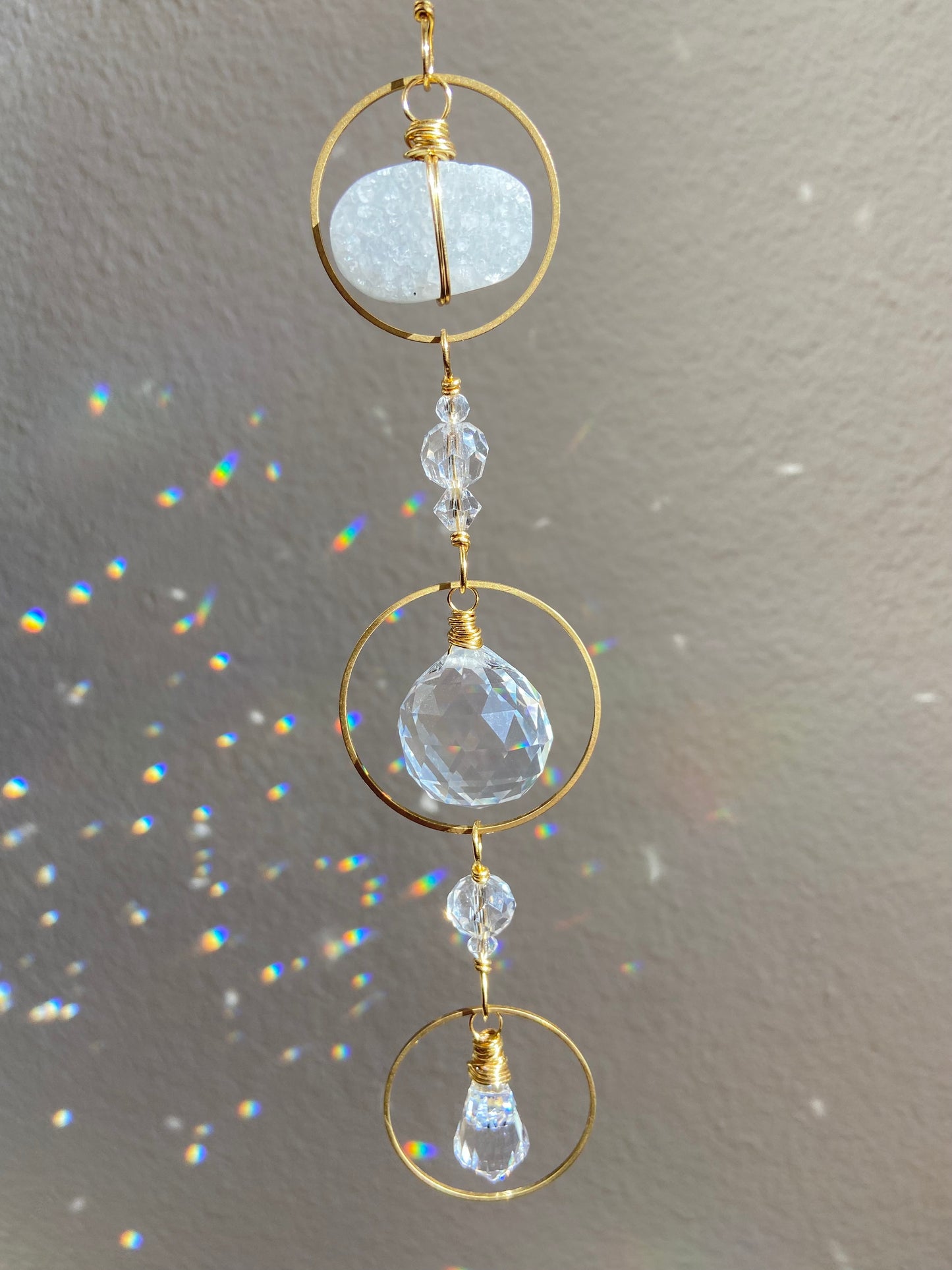 Chalcedony Sun Catcher