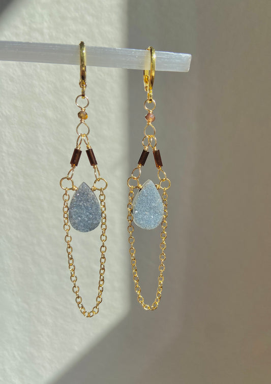 The Grace in Druzy Agate - Harmony, Alignment of Energy and Chakras + Spiritual Growth