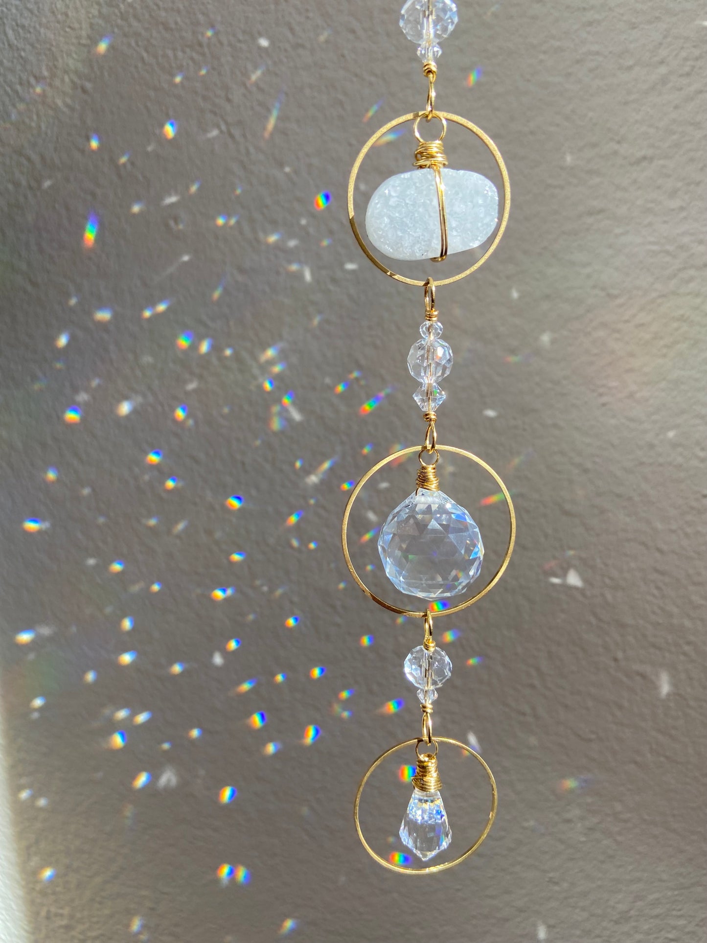Chalcedony Sun Catcher
