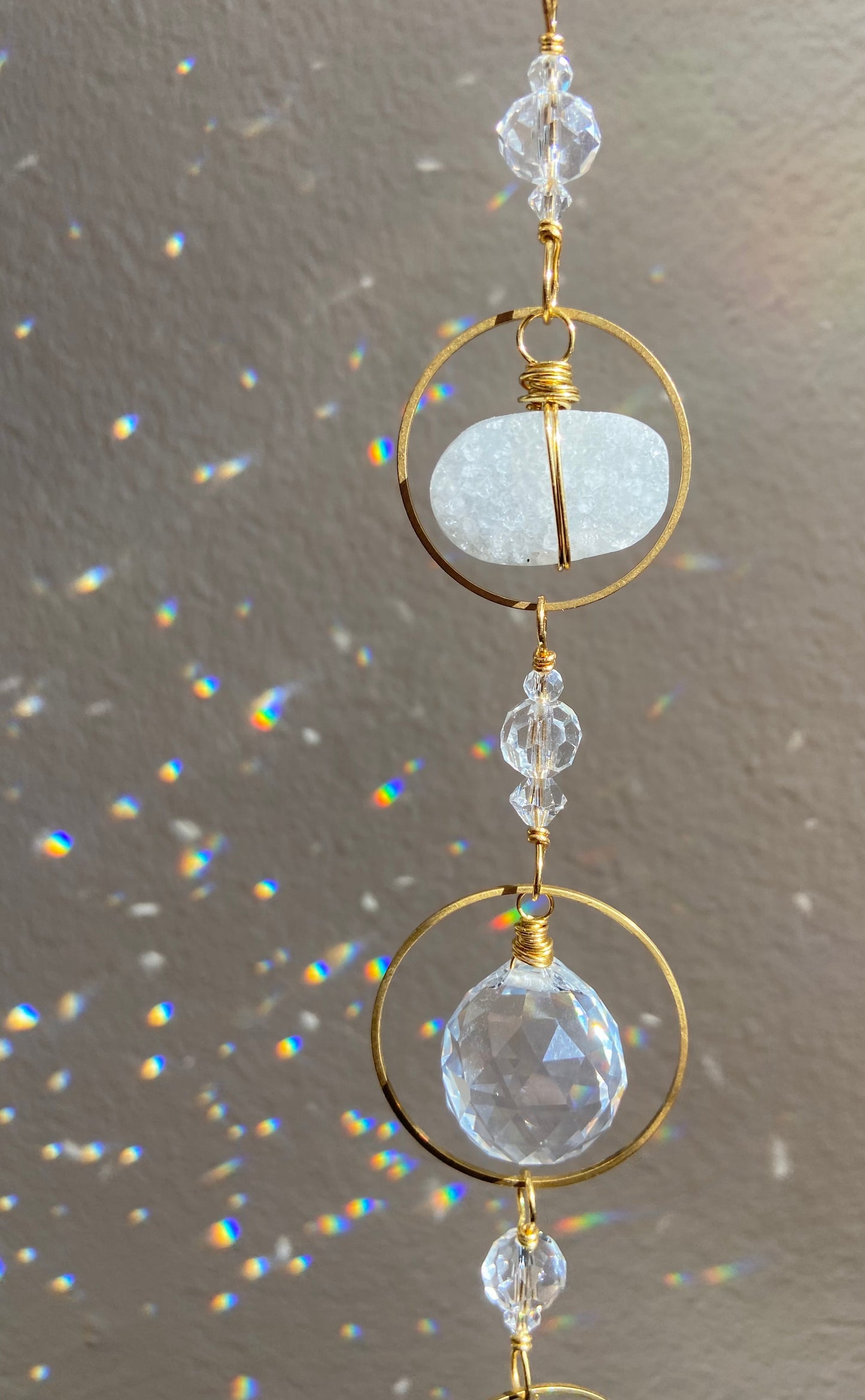Chalcedony Sun Catcher