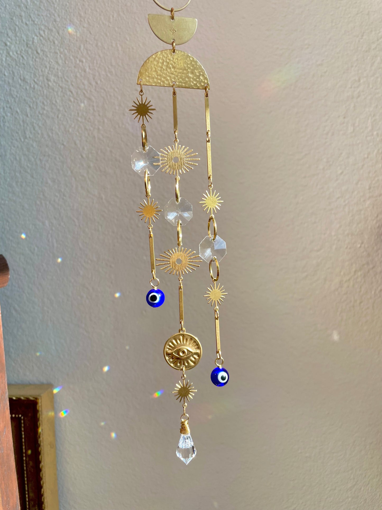 Evil Eye Sun Catcher/Wall Hanging