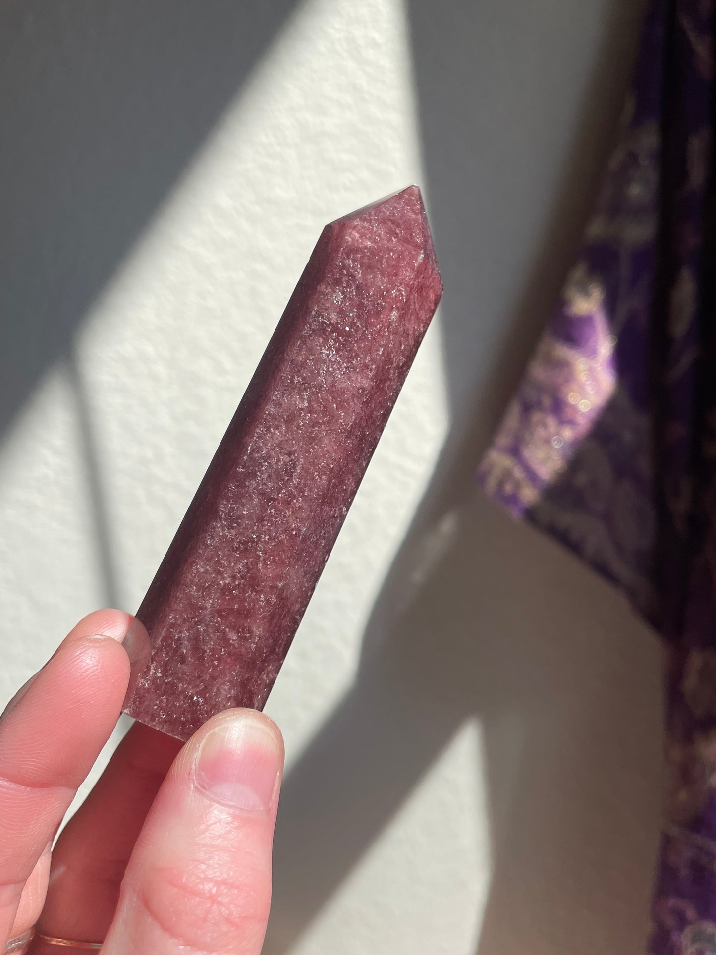 Strawberry Quartz Tower