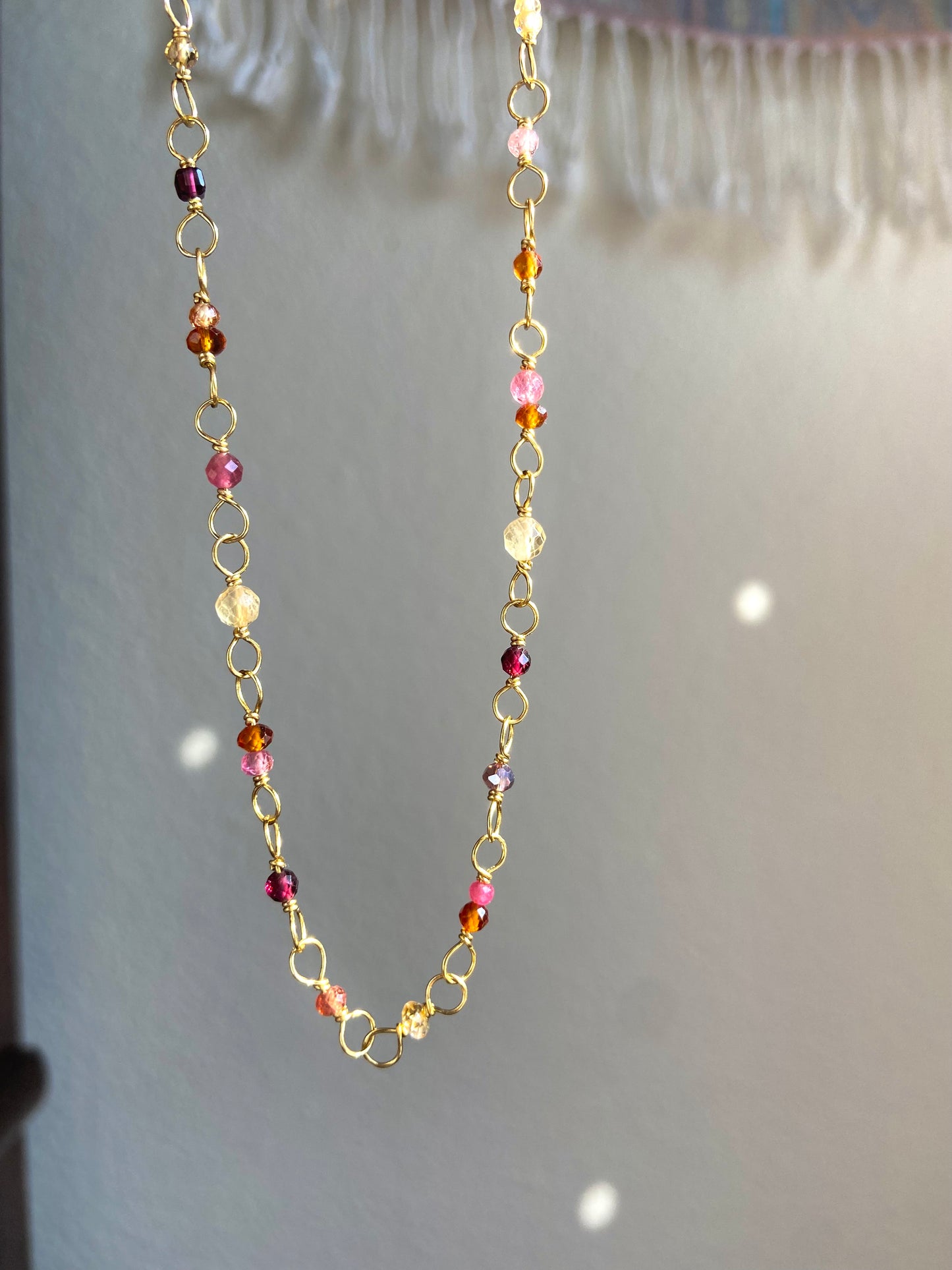 Sunset Necklace (size options available)