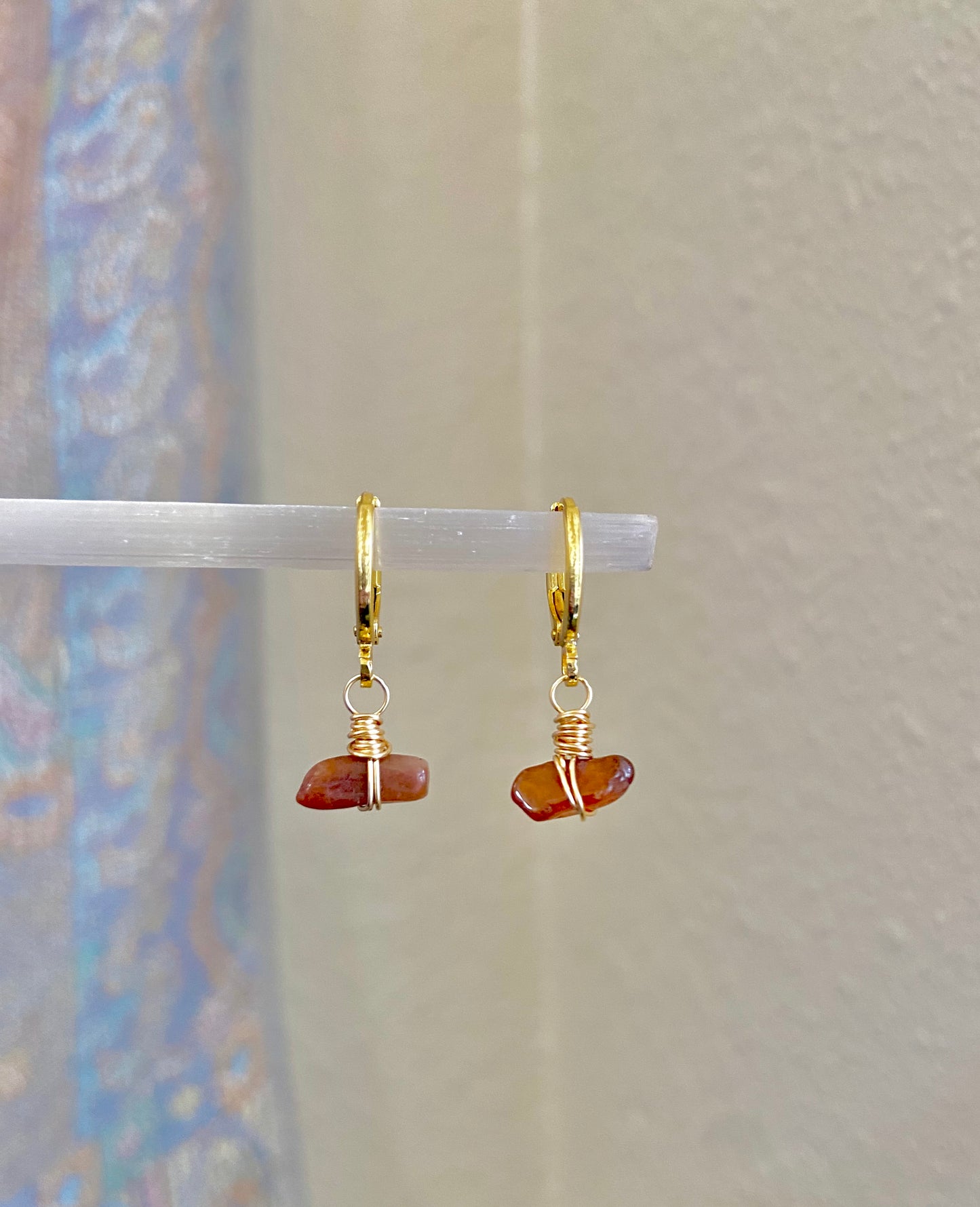 Louisa in Jasper + Hessonite Garnet