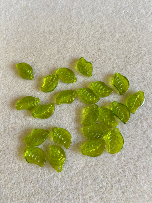 Lyra - beads + brass