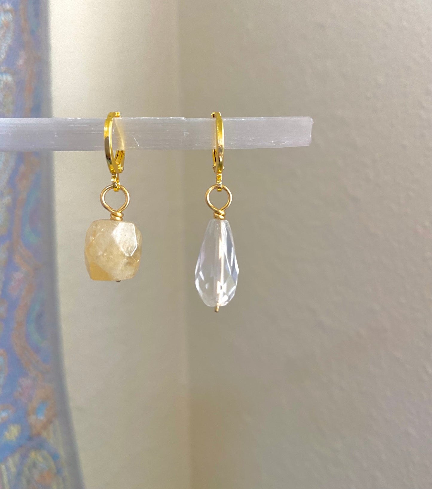 The Sofia in Citrine + Quartz